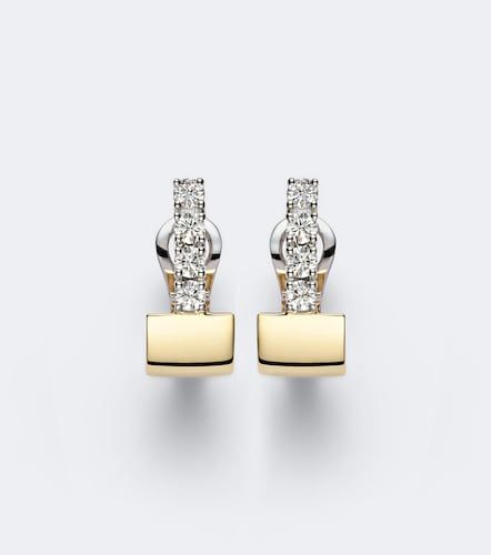 Boucles d'oreilles Golden Strada en or 18 ct et diamants - Yeprem - Modalova
