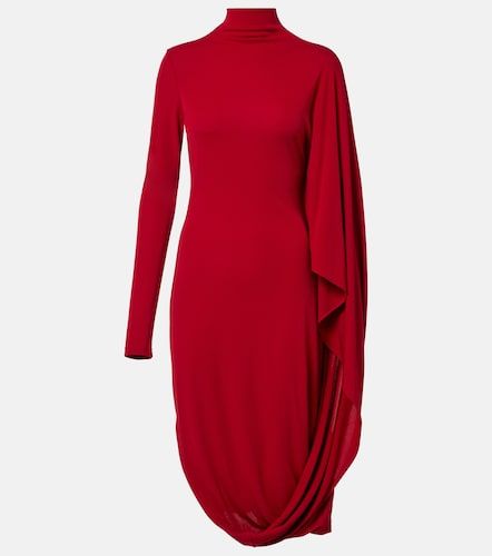 Robe à cape en crêpe - Stella McCartney - Modalova
