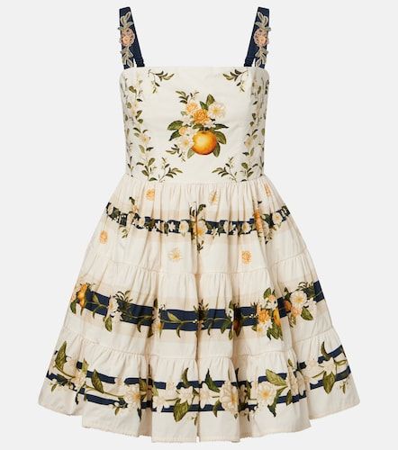 Robe Lima Valle en coton à fleurs - Agua by Agua Bendita - Modalova