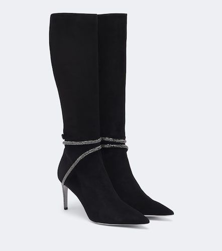 Bottes Cleo en daim à ornements - Rene Caovilla - Modalova