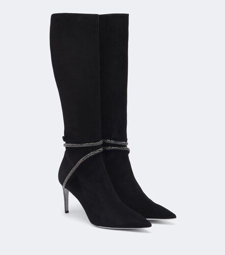 Bottes Cleo en daim à ornements - Rene Caovilla - Modalova