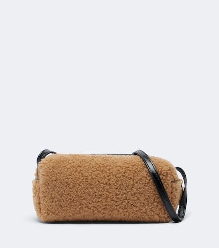 Sac à bandoulière Kye Small en cuir et shearling - Khaite - Modalova