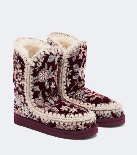 Mou Bottines 24 en velours - Mou - Modalova