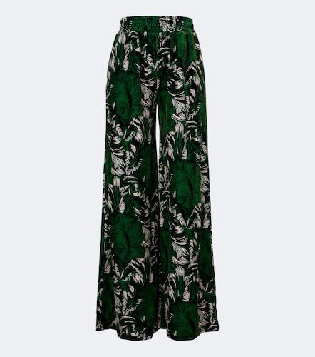 Pantalon palazzo à imprimé - La DoubleJ - Modalova
