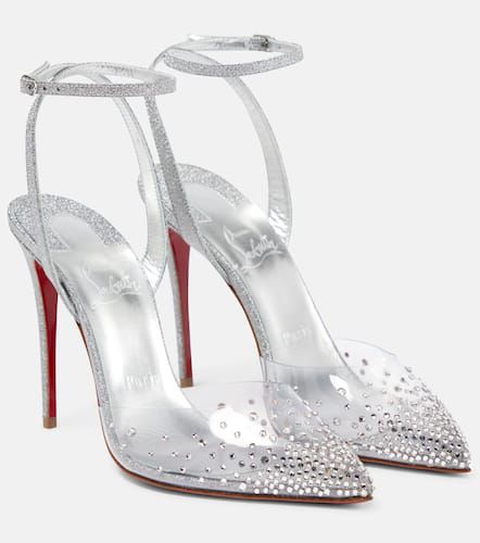 Escarpins Spikaqueen en PVC à cristaux - Christian Louboutin - Modalova