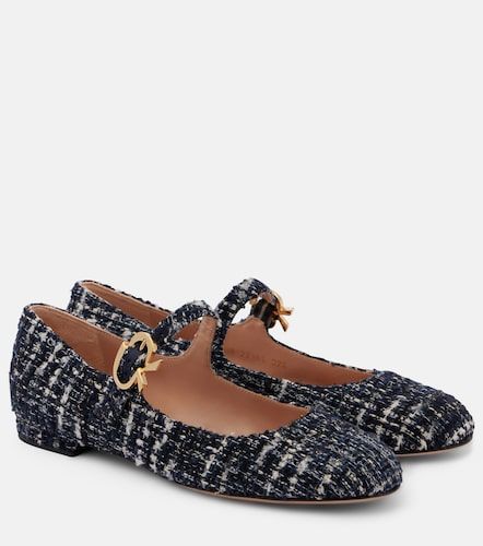 Ballerines Mary Jane Mary Ribbon en bouclé - Gianvito Rossi - Modalova