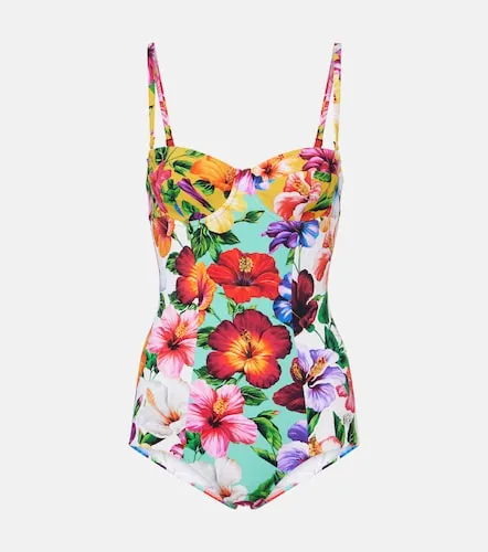 Maillot de bain à fleurs - Dolce&Gabbana - Modalova