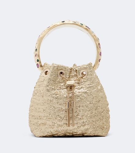 Sac seau Bon Bon en Lurex® à ornements - Jimmy Choo - Modalova