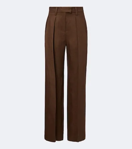 Pantalon Monili ample en lin - Brunello Cucinelli - Modalova