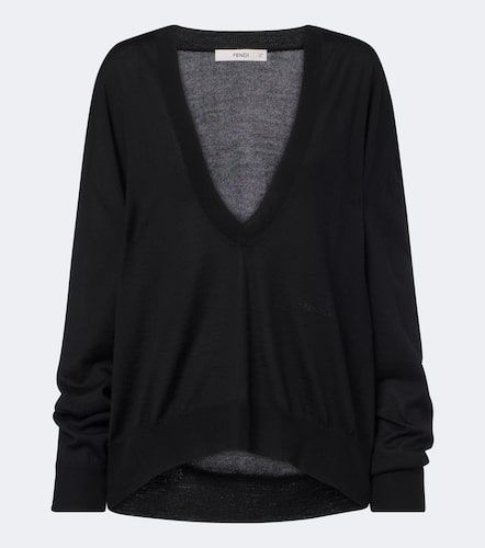 Fendi Pull en cachemire et soie - Fendi - Modalova
