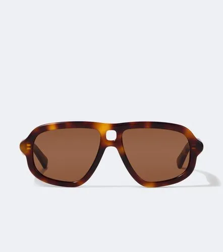 Lunettes de soleil aviateur - Bottega Veneta - Modalova