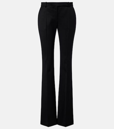 McQueen Pantalon évasé en laine - McQueen - Modalova