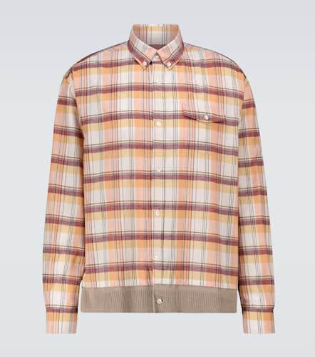 Chemise en coton à carreaux - Undercover - Modalova