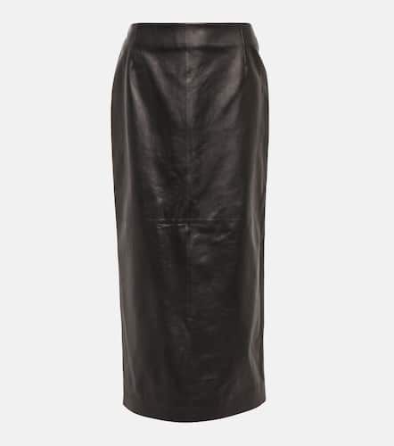 Jupe midi Manuela en cuir - Gabriela Hearst - Modalova