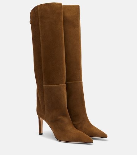 Jimmy Choo Bottes Alizze 85 en daim - Jimmy Choo - Modalova