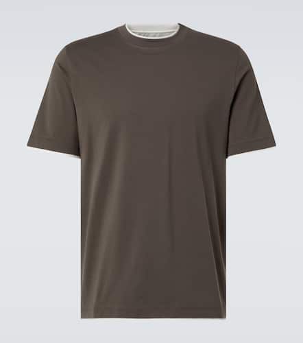 Brunello Cucinelli T-shirt en coton - Brunello Cucinelli - Modalova