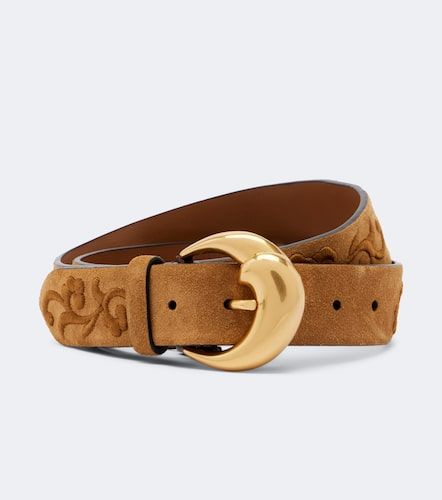 Etro Ceinture en daim à broderies - Etro - Modalova