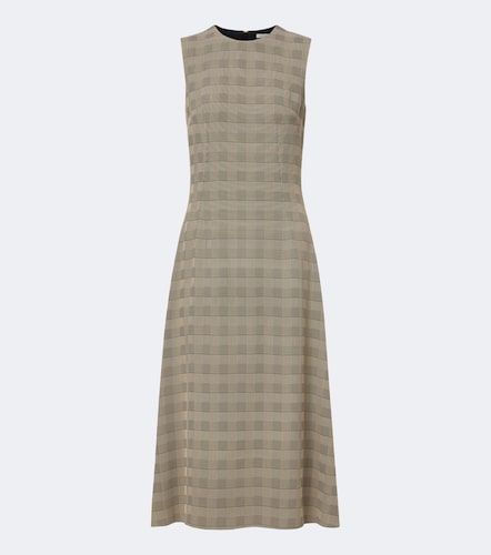 Robe midi Rumi à motif Prince de Galles - Emilia Wickstead - Modalova