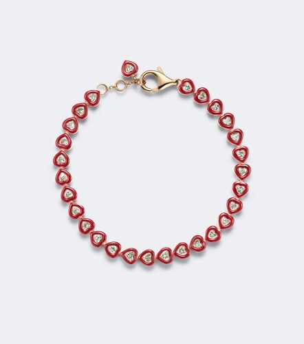Bracelet Candy Crush en or rose 18 ct, émail et diamants - Kamyen - Modalova