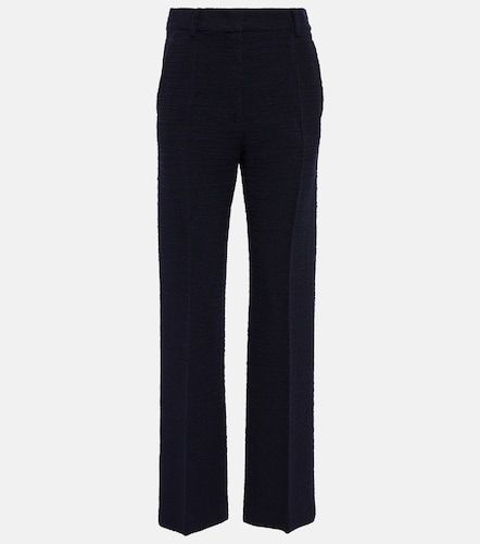 Pantalon droit en laine mélangée - Valentino Garavani - Modalova