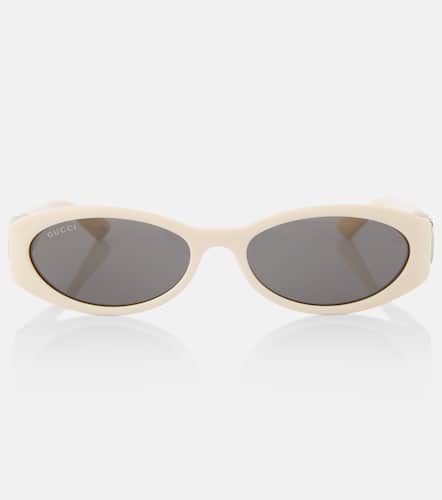 Gucci Lunettes de soleil GG ovales - Gucci - Modalova