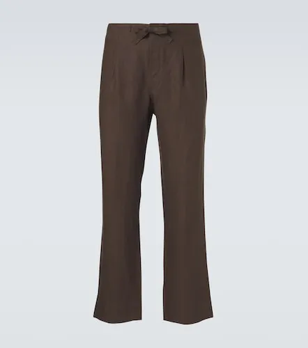 Stòffa Pantalon droit en lin - Stoffa - Modalova
