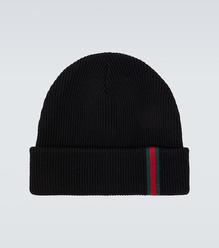 Gucci Bonnet Web Stripe en laine - Gucci - Modalova