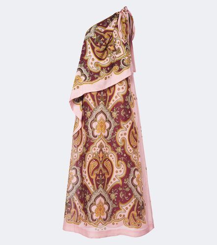 Alémais Robe longue Porter asymétrique à imprimé - Alemais - Modalova