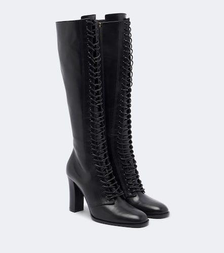 Bottes en cuir à lacets - Dolce&Gabbana - Modalova