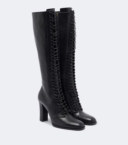 Bottes en cuir à lacets - Dolce&Gabbana - Modalova