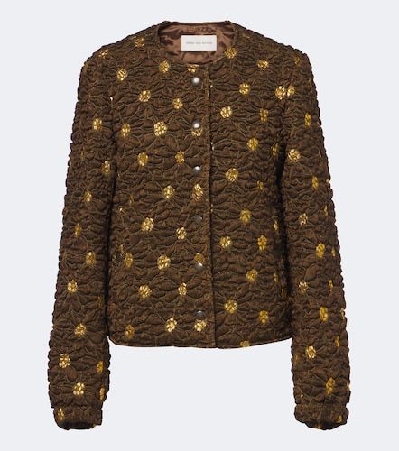 Veste à fleurs et ornements - Dries Van Noten - Modalova