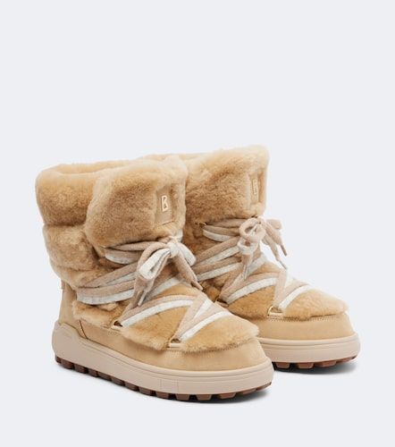 Bottines après-ski Chamonix en shearling et daim - Bogner - Modalova