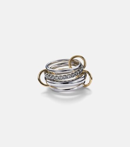 Bague Janssen SG Gris en argent sterling et diamants - Spinelli Kilcollin - Modalova