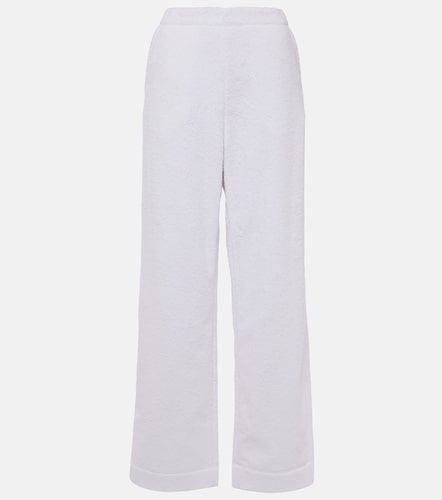 Alaïa Pantalon droit à taille basse en coton - Alaia - Modalova