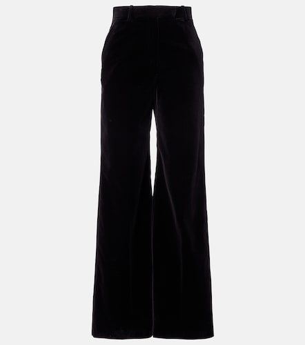 Pantalon ample en velours de coton - Valentino Garavani - Modalova
