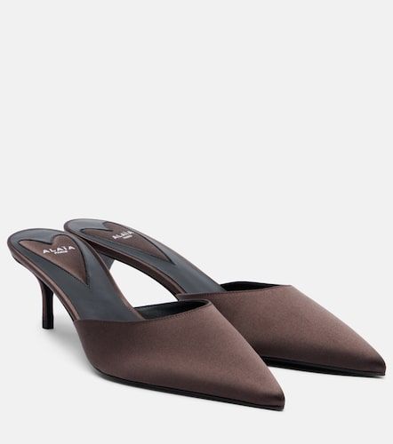 Alaïa Mules Le Coeur en satin - Alaia - Modalova