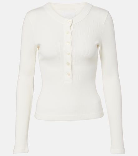 T-shirt Henley Varra en coton mélangé - Citizens of Humanity - Modalova
