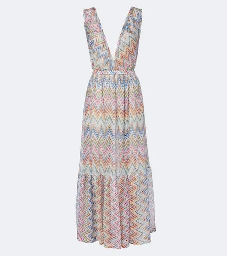 Robe de plage Zigzag en tulle - Missoni - Modalova