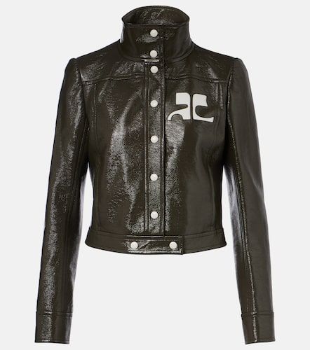 Courrèges Veste en coton mélangé - Courreges - Modalova