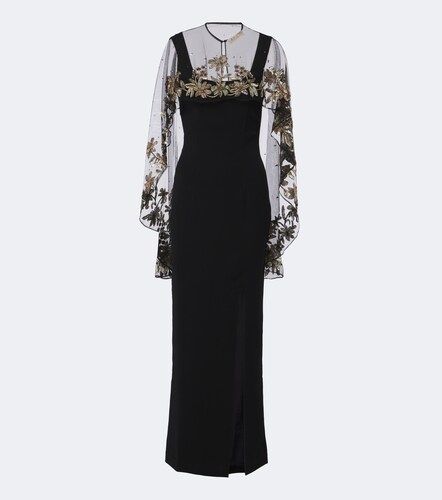 Là Fuori Ensemble robe longue et cape à sequins - La Fuori - Modalova