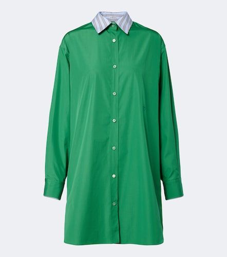 Robe chemise Double L en popeline de coton - Loewe - Modalova
