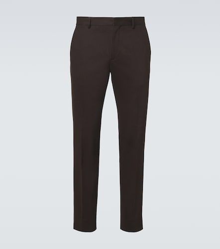 Pantalon slim en coton et cachemire - Zegna - Modalova