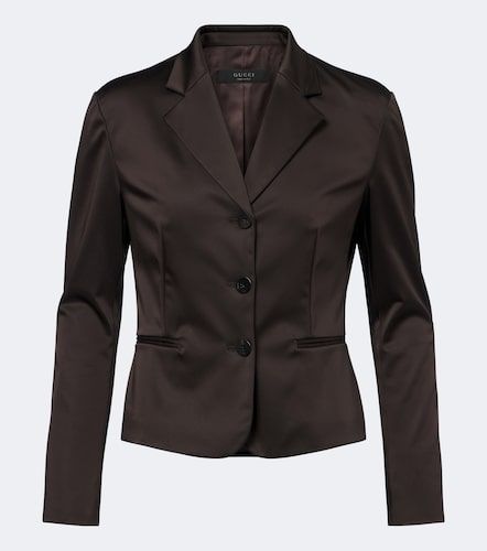 Gucci Veste en satin - Gucci - Modalova