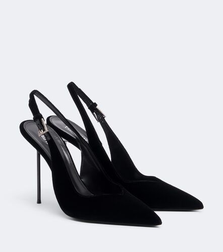 Escarpins slingback Lidia en velours - Paris Texas - Modalova