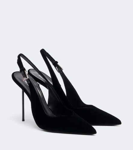 Escarpins slingback Lidia en velours - Paris Texas - Modalova