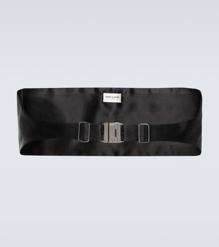 Ceinture de smoking en soie - Saint Laurent - Modalova