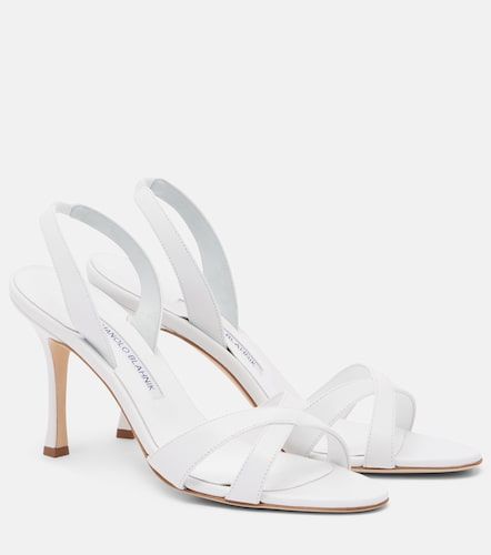 Sandales slingback Callasi en cuir - Manolo Blahnik - Modalova