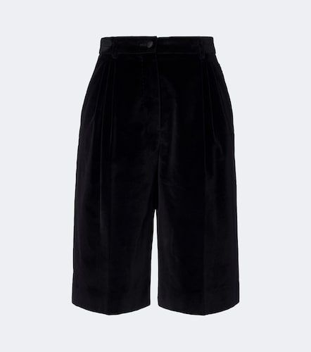 Bermuda en coton et soie mélangés - Dolce&Gabbana - Modalova