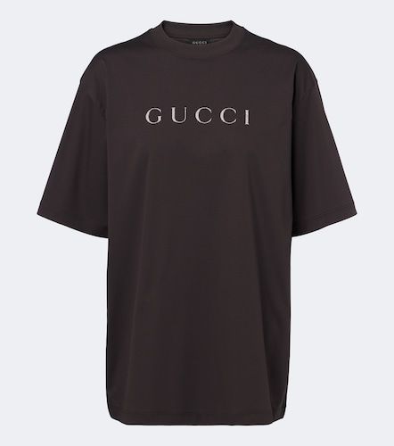 Gucci T-shirt en coton à logo - Gucci - Modalova