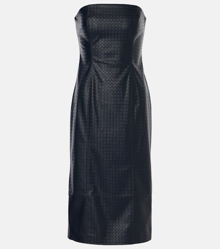 Robe midi en cuir synthétique - Rotate - Modalova